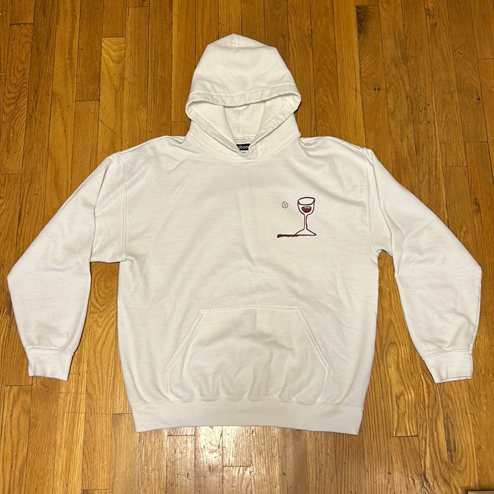 Nozbone Paris White Hoodie